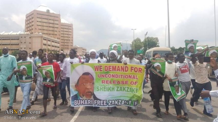 Photos: Free Zakzaky protest held in Abuja on 22 July 2020