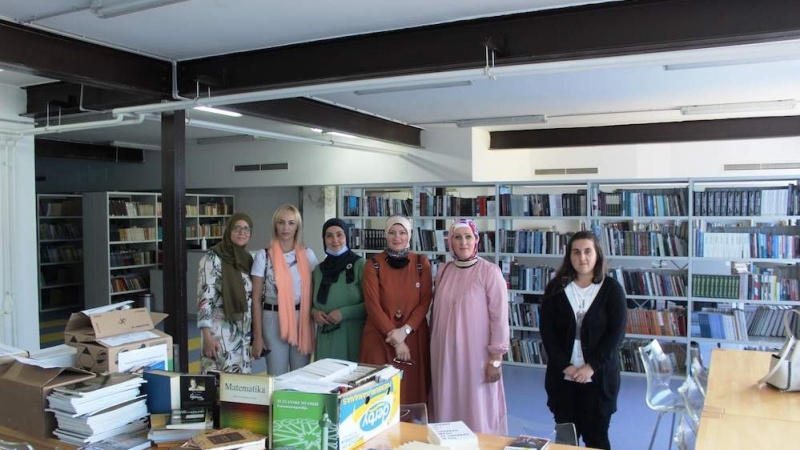 Donirane knjige biblioteci Memorijalnog centra Potočari