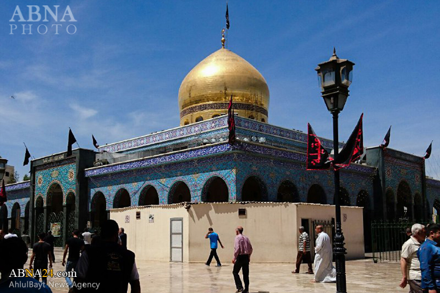 العتبة الزينبية تنفذ مشروع تسقيف صحن مقام السيدة زينب (ع)