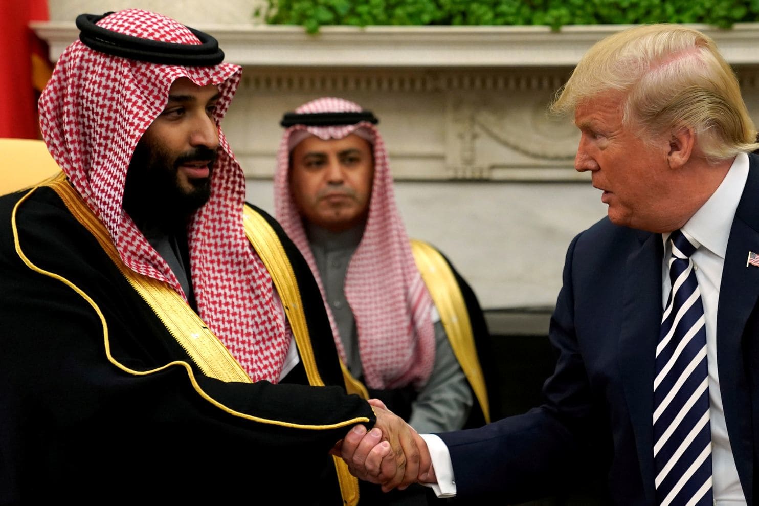 اتصال هاتفي بين الرئيس الأميركي و بن سلمان