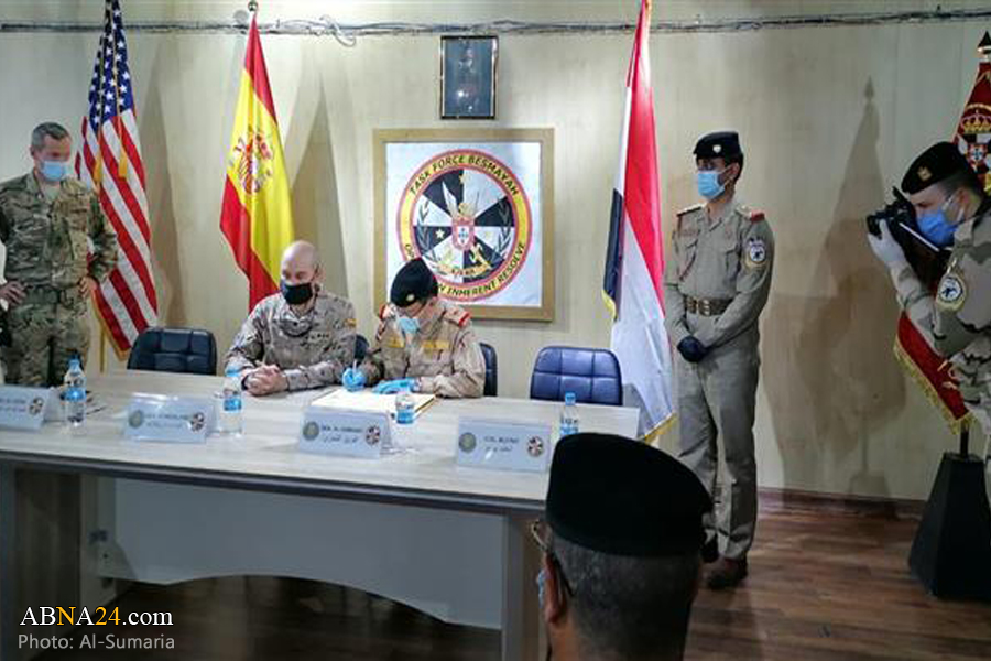 US-led forces withdraw from Iraqi military base near Baghdad