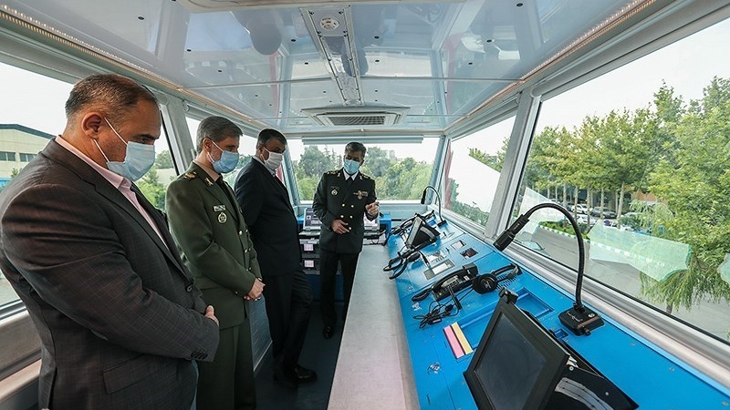 Peresmian Mobile ATC Tower Buatan Iran