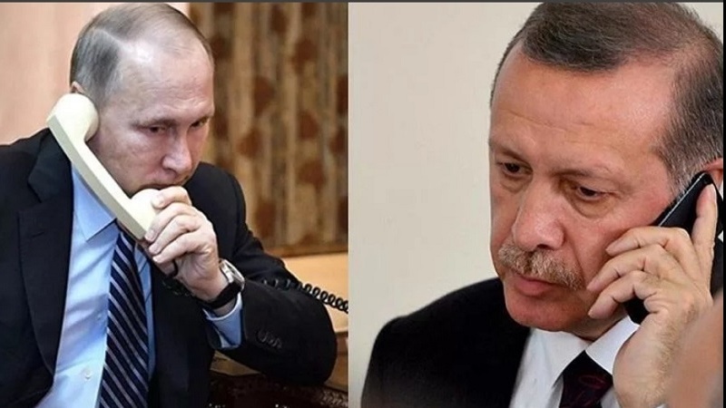 Телефонный разговор между Путиным и Эрдоганом