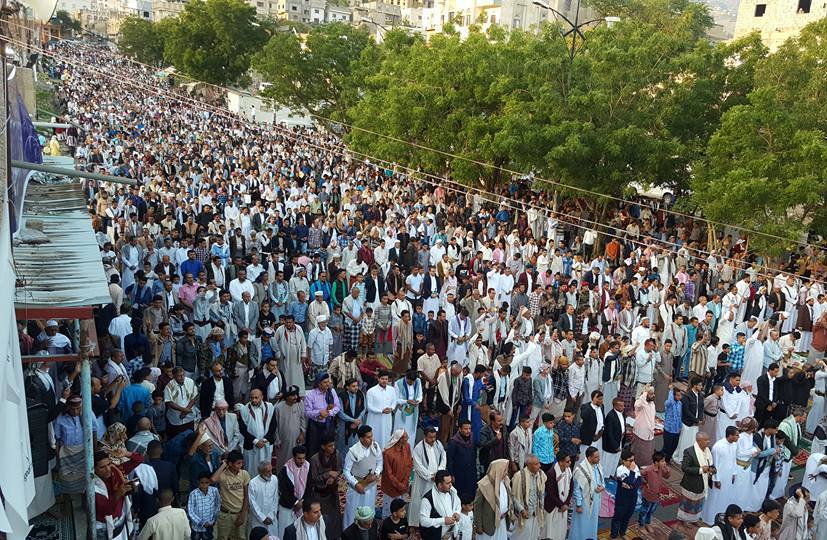 إقامة صلاة عيد الأضحى بالعاصمة صنعاء وعموم المحافظات