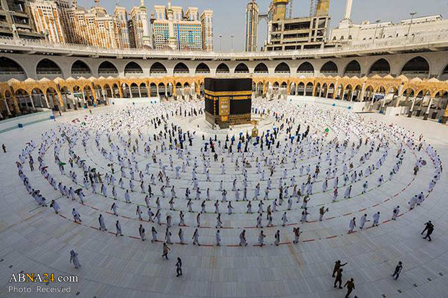 Video: Masked Hajj pilgrims take part in Tawaf after stoning ritual