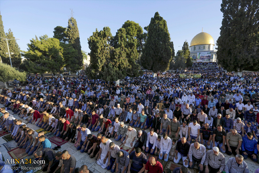 Over 27,000 Palestinians attend Eid al-Adha prayers at Al-Aqsa