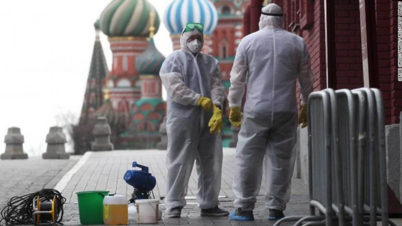 Russia: oltre 90 decessi nelle 24h per virus