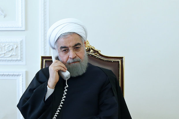 گفتوگۆی تەلەفۆنی حەسەن ڕۆحانی و مستەفا کازمی