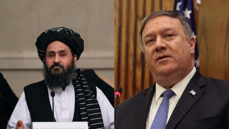 Videokonferenz Pompeos mit Taliban-Stellvertreter