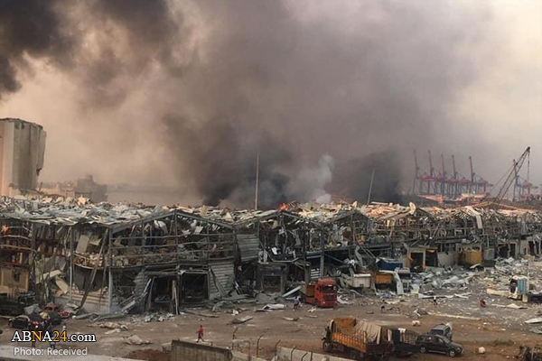 Video: Huge blast in Lebanese capital