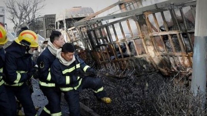 中国北東部で食品倉庫が倒壊、少なくとも9人が死亡