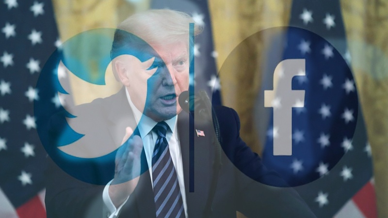 Facebook dan Twitter Hapus Postingan Trump