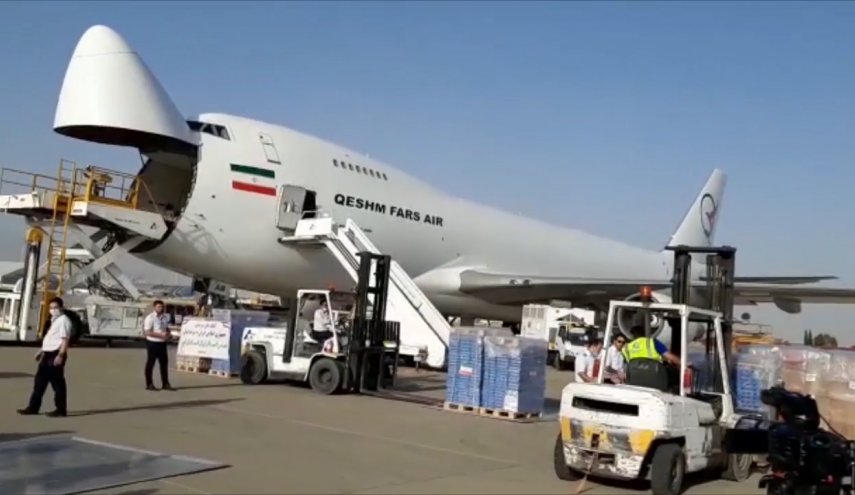 Lebanon: Jirgin Iran Na Farko Dauke Da Kayan Agajin Gaggawa Ya Isa Beirut