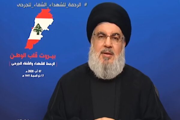 Pagsabok sa Beirut Isang Napakalaking Pantao, Pambansang Sakuna: Nasrallah