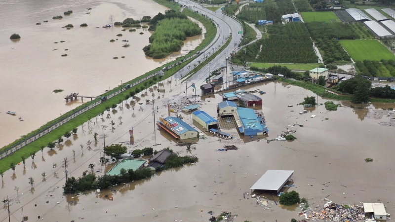韩国全境近10天暴雨共造成31人死亡