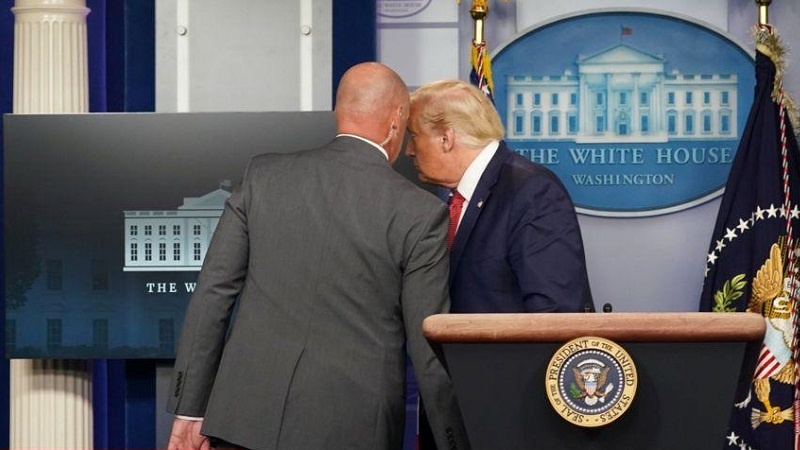     Pucnjava ispred Bijele kuće, Trump napustio konferenciju za medije