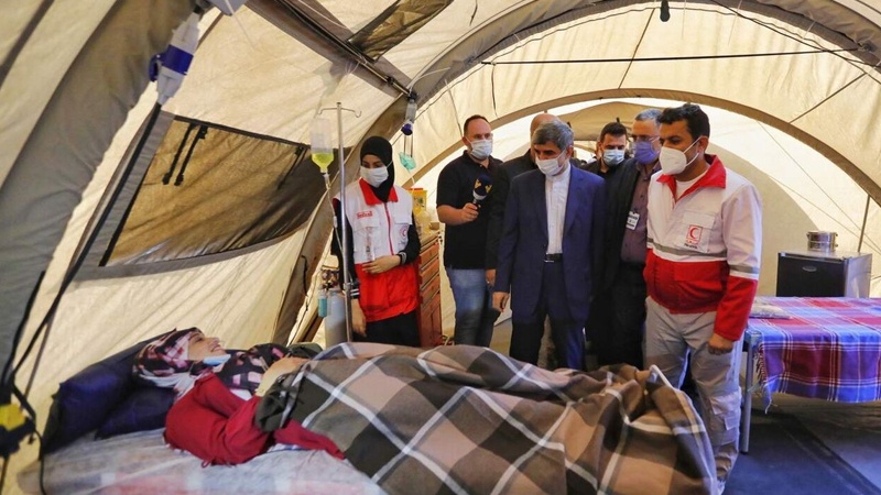 RS Lapangan Iran Rawat 350 Korban Ledakan Beirut