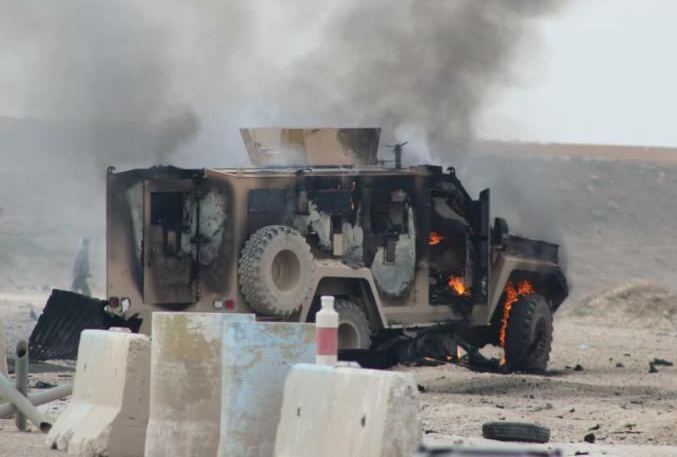 تفجير يستهدف رتلا تابعا لقوات التحالف الأميركي في التاجي