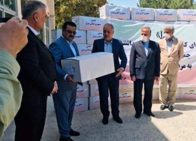 شحنة المساعدات الطبية الايرانية تصل أفغانستان