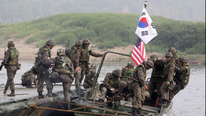 韓米軍事演習が、日程変更
