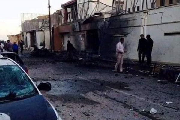 Embahada ng UAE sa Libya Sinunog