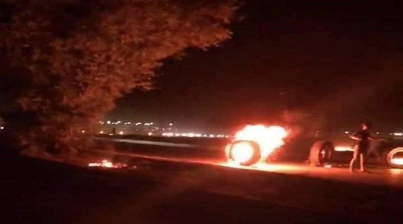 عشرات المصابين بتظاهرات ليلية في زاخو احتجاجاً على دخول الشاحنات التركية