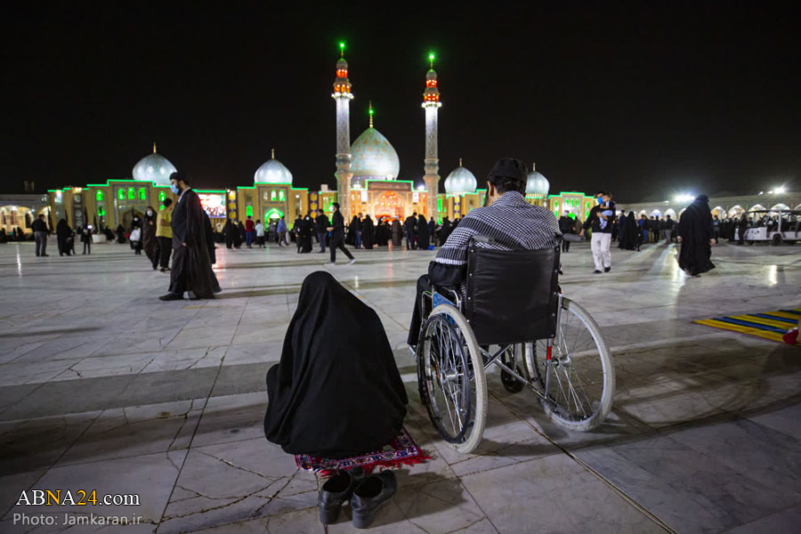 تقرير مصور / مراسم عزاء حسيني في مسجد جمكران المقدس