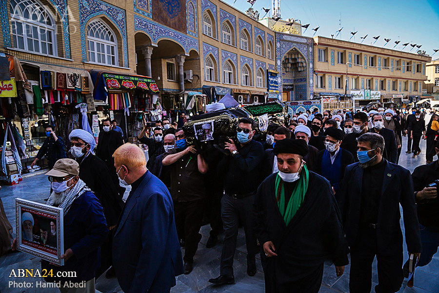 Photos: Funeral ceremony of Ayatollah Taskhiri in Qom