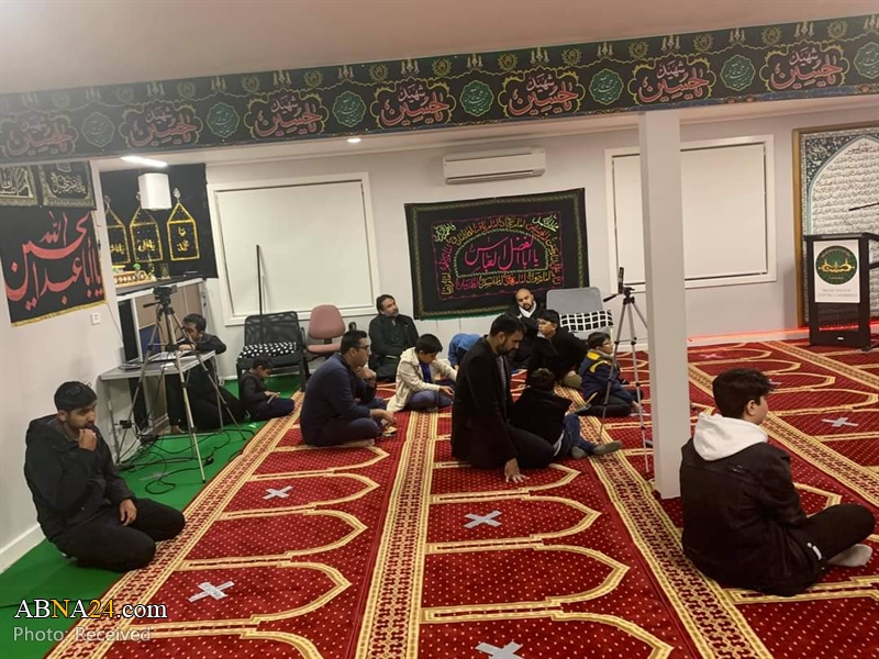تقرير مصور / مجلس العزاء الحسيني في الليلة الأولى بمركز الامام الحسين (ع) في كانبرا