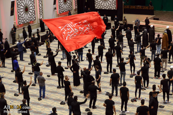 تقرير مصور / مجلس عزاء للإمام الحسين (ع) في العاصمة العراقية مع مراعاة التباعد