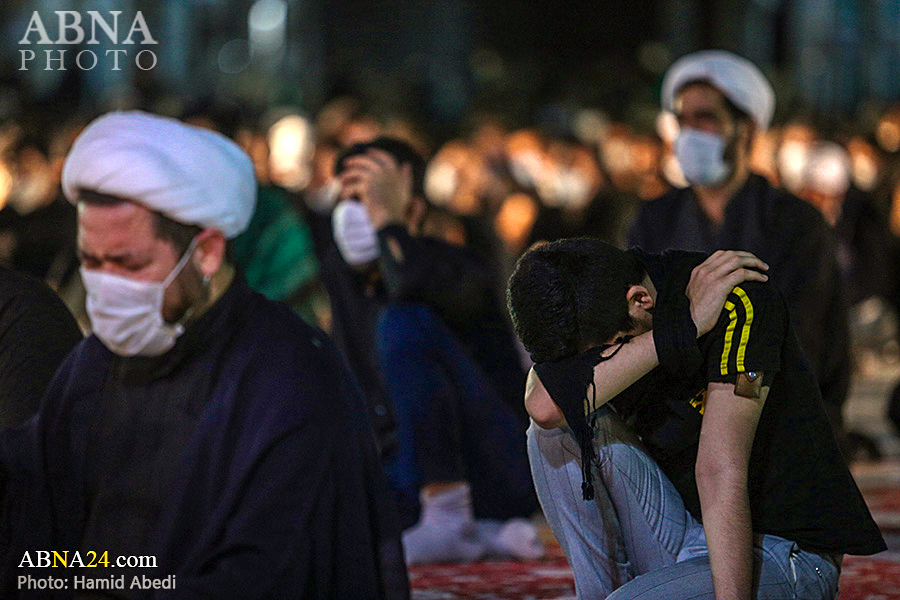 تقرير مصور / مجلس العزاء الحسيني في الليلة الثالثة بمسجد جمكران المقدس
