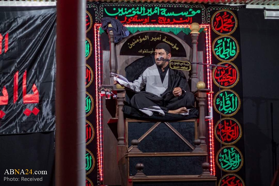 تقرير مصور / مجلس العزاء الحسيني في الليلة الثانية بمدينة اوستفولد النرويجية