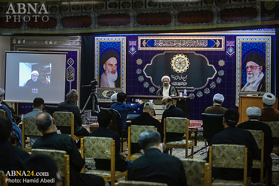 تقرير مصور / مجلس تأبين آية الله التسخيري في مبنى المجمع العالمي لأهل البيت (ع)