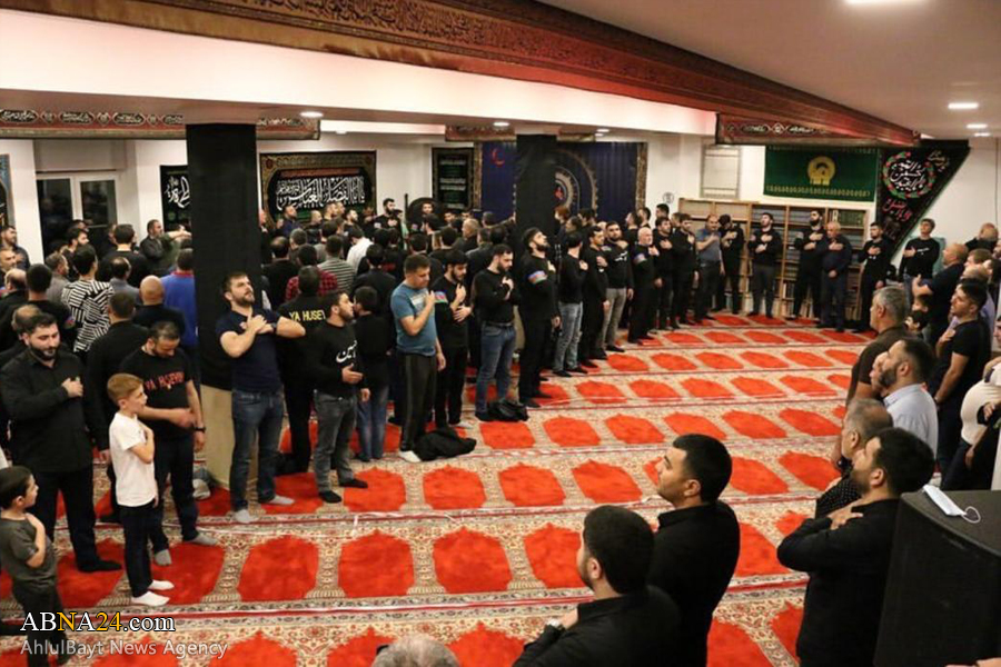 تقرير مصور / مجلس العزاء الحسيني بالليلة الرابعة في حسينية "الزهراء" (ع) في العاصمة الروسية