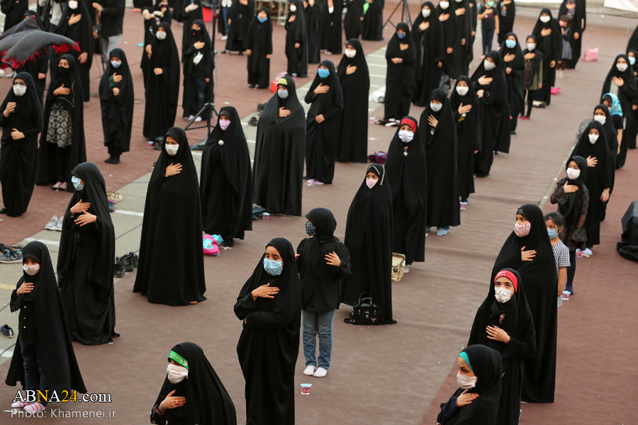 تقرير مصور / المجالس الحسينية تراعي النظام الصحي والتباعد بين الافراد اثناء إقامة العزاء الحسيني