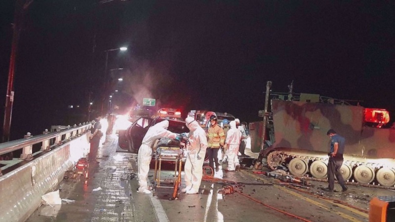Südkorea: Vier Menschen bei Zusammenstoß mit US-Panzerfahrzeug getötet