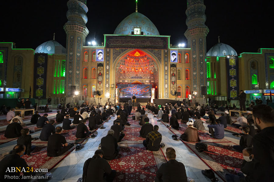Photos: Muharram mourning ceremony in Jamkaran mosque, Qom
