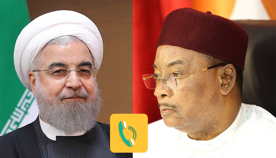 Iran : Ruhani Ya Zanta Ta Wayar Tarho Da Takwaransa Na Jamhuriyar Nijar