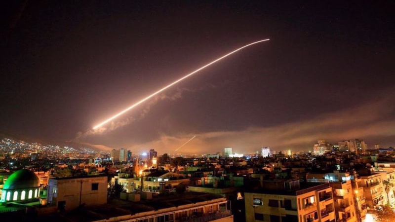 Syrische Luftverteidigung reagiert auf israelischen Luftangriff