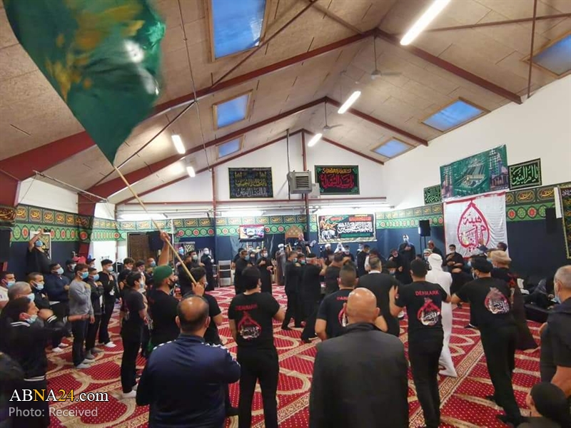 تقرير مصور / مجلس العزاء الحسيني في "حسينية الزهراء (ع)" بمدينة فايلة الدنماركية