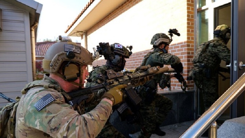 米軍、韓国での一部の訓練活動を停止