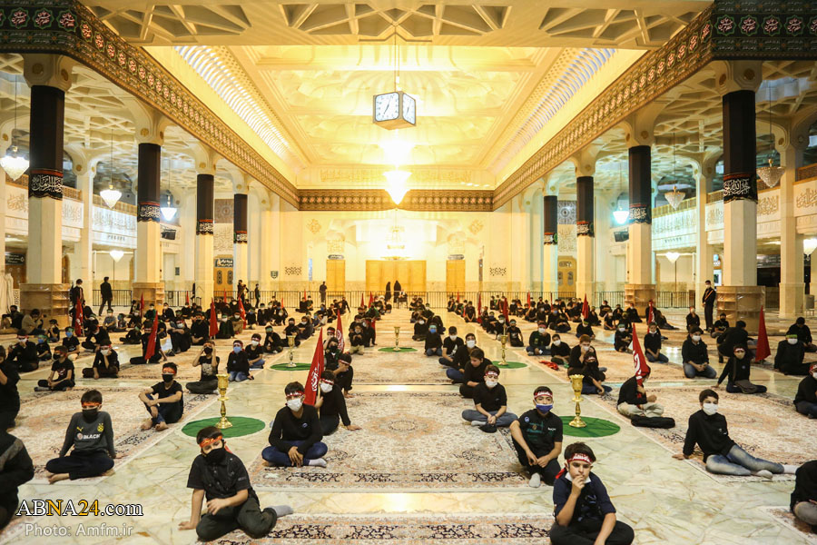 Photos: Muharram mourning ceremony by "Fatemi Teens" in Qom