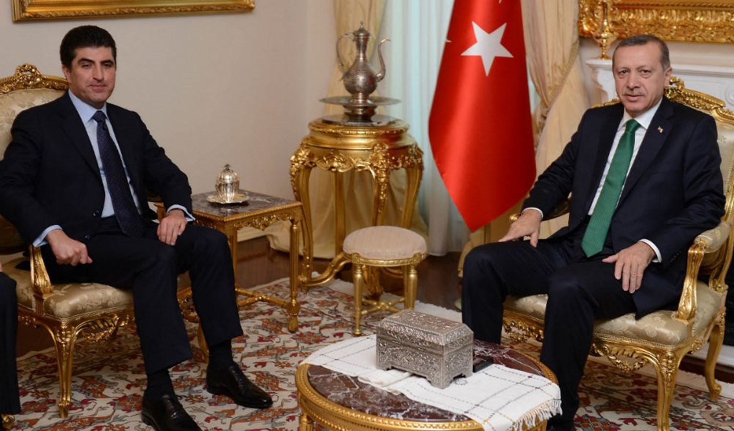 أردوغان يلتقي رئيس إقليم كردستان العراق في أنقرة
