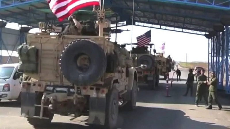 Отправка военной техники США на северо-восток Сирии