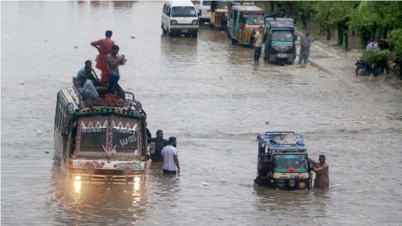 پاکستان میں سیلاب کی تباہ کاریاں، 219 افراد جانبحق