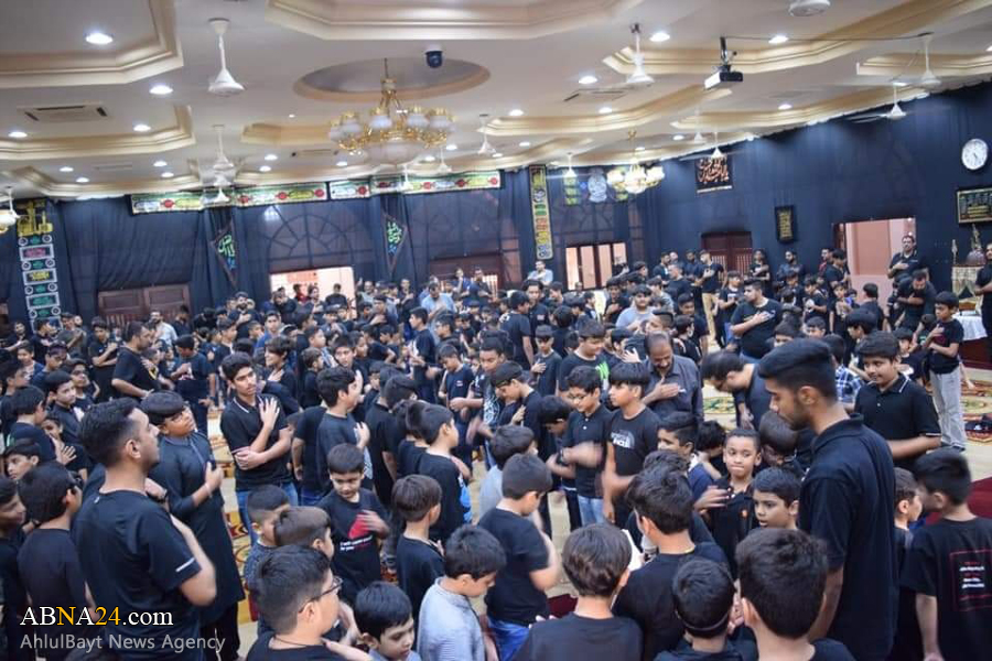 تقرير مصور / مجلس عزاء حسيني يشارك فيه الاطفال في تنزانيا