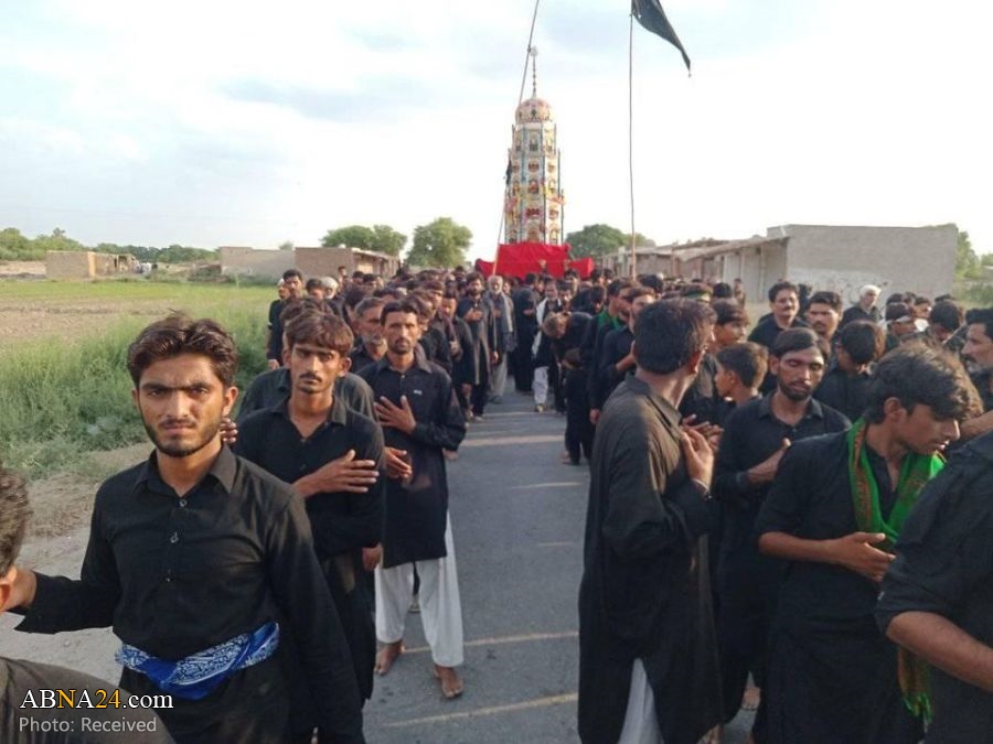 Photos: Muharram mourning procession in Jharkal village, Pakistan