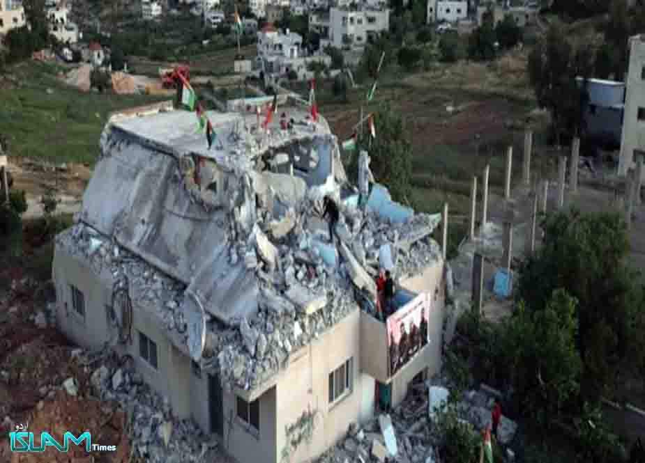فلسطینیوں کے گھروں کی تباہی، عالمی برادری خاموش