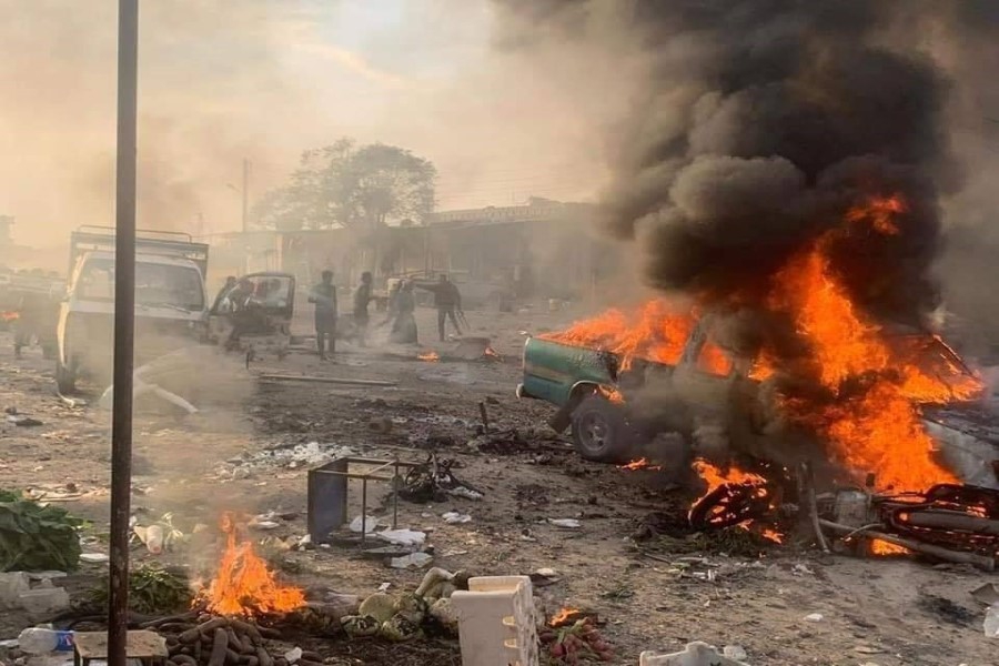 استشهاد 3 مدنيين وجرح 5 آخرين بانفجار بمدينة رأس العين