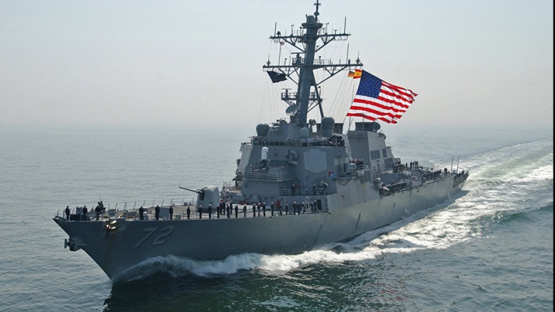 Проведение ВМС США учений вблизи Гуама